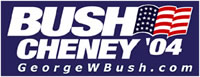 Identidad visual de Bush y Cheney