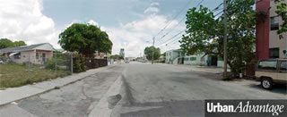 Revitalized residential street: existing conditions